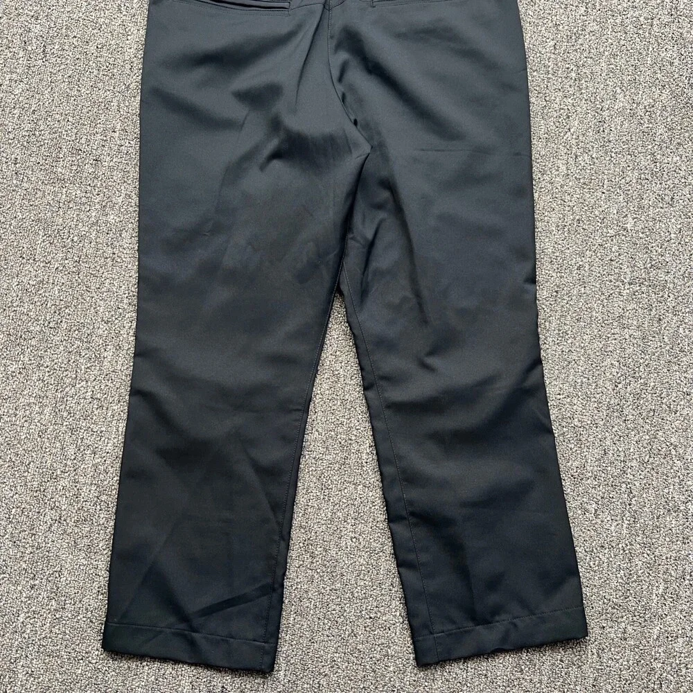 Nike‎ Golf Pants Size 2 Womens Black 28 x 25 Athletic Pants Dri Tour Performance